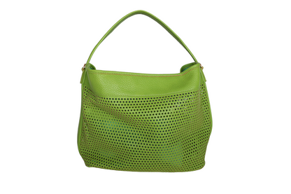 Borsa a spalla in simil pelle Isabel-verde