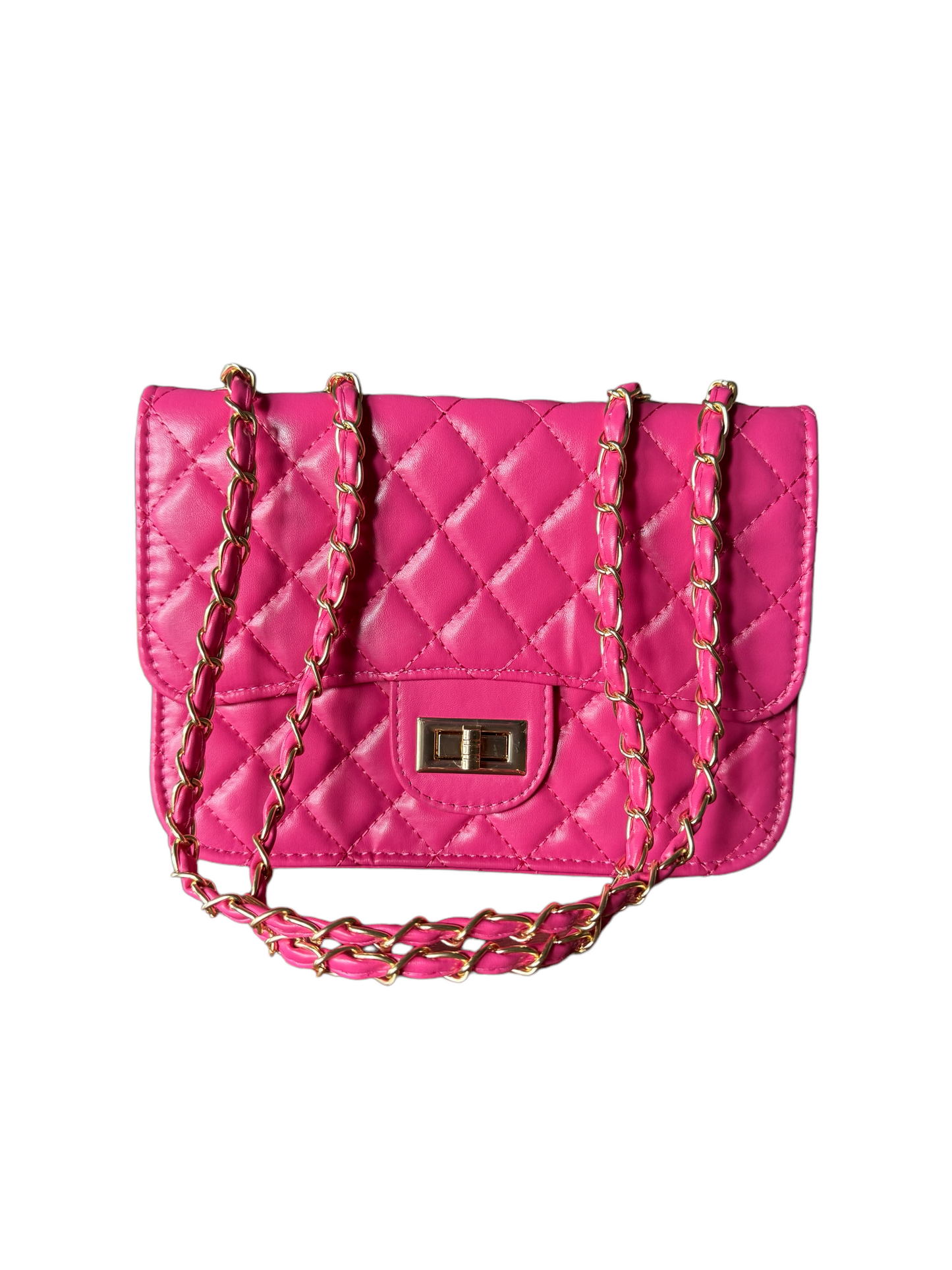 Borsa in simil pelle Molly - fucsia